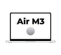Apple Macbook Air 15" / M3 8-Core CPU/ 8Gb/ 256Gb SSD/ 10-Core GPU/ Plata