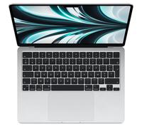Apple MacBook Air Apple M M2 Ordinateur portable 34,5 cm (13.6") 16 Go 256 Go SSD Wi-Fi 6 (802.11ax) macOS Sonoma Argent