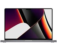 Apple MacBook Pro avec Touch ID 16.2 (Ecran Liquid Retina XDR) Puce M1 Pro 16 Go RAM 512 Go SSD [fin 2021, clavier anglais, QWERTY] gris sidéral Reconditionné Très bon état