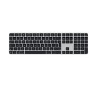 Apple Magic, Avec fil &sans fil, USB + Bluetooth, QWERTY, Noir MXK83B/A