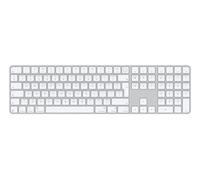 Apple Magic Keyboard with Touch ID and Numeric Keypad - Clavier - USB-C - sans fil - Bluetooth - QWERTY - Anglais international - clés blanches