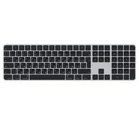 Apple Magic Keyboard avec Touch ID et pavé numérique : Bluetooth, Rechargeable. Compatible avec Les Ordinateurs Mac dotés d’Une Puce Apple ; Russe, Touches Noires
