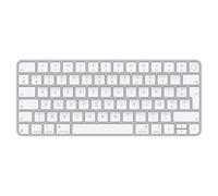 Apple Magic Keyboard avec Touch ID pour les Mac avec puce - Français, Sans clé (80 - 87%), Avec fil &sans fil, USB + Bluetooth, AZERTY, Argent, Blanc