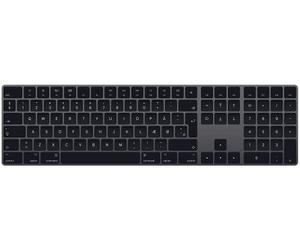 Apple Magic Keyboard Clavier Bluetooth QWERTY Danois Gris - Claviers (Standard, sans Fil, Bluetooth, Clavier à Membrane, QWERTY, Gris)