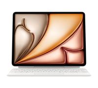 Apple Magic Keyboard - Clavier et étui - avec trackpad - Apple Smart connector - AZERTY - Français - blanc - pour 13-inch iPad Air (M2, M3)