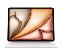 Apple Magic Keyboard - Clavier et étui - avec trackpad - Apple Smart connector - QWERTY - Danois - blanc - pour 13-inch iPad Air (M2, M3)
