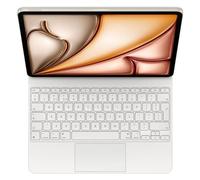 Apple Magic Keyboard - Clavier et étui - avec trackpad - Apple Smart connector - QWERTY - R.-U. - blanc - pour 13-inch iPad Air (M2, M3)