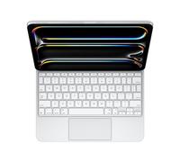 Apple Magic Keyboard - Clavier et étui - avec trackpad - rétroéclairé - Apple Smart connector - blanc