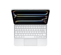 Apple Magic Keyboard - Clavier et étui - avec trackpad - rétroéclairé - Apple Smart connector - QWERTY - Anglais international - blanc