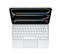 Apple Magic Keyboard - Clavier et étui - avec trackpad - rétroéclairé - Apple Smart connector - QWERTY - Anglais international - blanc
