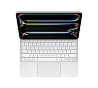 Apple Magic Keyboard - Clavier et étui - avec trackpad - rétroéclairé - Apple Smart connector - QWERTY - US - blanc