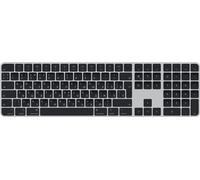 Apple Magic Keyboard clavier USB + Bluetooth QWERTY Russe Argent, Noir