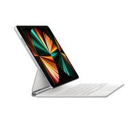 Apple Magic Keyboard pour iPad Air 13 pouces (2026) M4 / (2025) M3 / (2024) M2 / iPad Pro 12.9 (2018/2020/2021/2022) QWERTY / UK Blanc Blanc