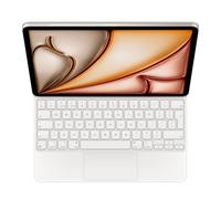 Apple Magic Keyboard pour iPad Air 13 pouces (2026) M4 / (2025) M3 / (2024) M2 / iPad Pro 12.9 (2018/2020/2021/2022) QWERTY / INT Blanc Blanc