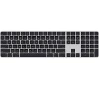 Apple Magic Keyboard Touch ID NumKey Bluetooth Clavier allemand, QWERTZ, Mac noir rechargeable, lecteur dempreinte digitale, avec clavier numérique
