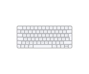 Apple Magic Keyboard Universel Blanc AZERTY Français, USB + Bluetooth, Batterie intégrée, 278.9x114.9x10.9mm, Compatible macOS, iOS, iPadOS, visionOS
