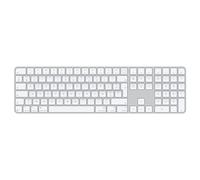 Apple Magic Keyboard with Touch ID and Numeric Keypad - Clavier - USB-C - sans fil - Bluetooth - AZERTY - Français - clés blanches