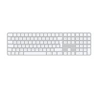 Apple Magic Keyboard with Touch ID and Numeric Keypad - Clavier - USB-C - sans fil - Bluetooth - QWERTY - Anglais international - clés blanches