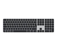 Apple Magic Keyboard with Touch ID and Numeric Keypad - Clavier - USB-C - sans fil - Bluetooth - QWERTY - Danois - clés noires