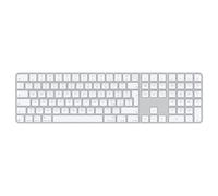 Apple Magic Keyboard with Touch ID and Numeric Keypad - Clavier - USB-C - sans fil - Bluetooth - QWERTY - Italien - clés blanches