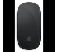 Apple Magic Mouse Noir - Bureau, Bluetooth, Tactile, Ambidextre, Batterie intégrée, Port USB-C - Compatibilité iPadOS et macOS - MXK63ZM/A
