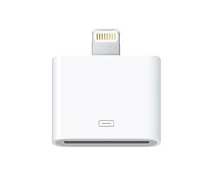 Apple MD823ZM/A changeur de genre de câble Lightning 30-pin Blanc