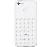 Apple MF039ZM/A Étui en silicone pour iPhone 5c blanc