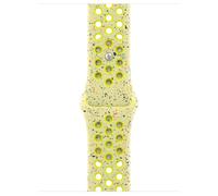 Apple Mga94zm/A Accessoire Intelligent À Porter Sur Soi Bande Jaune Aluminium, Fluoroélastomère