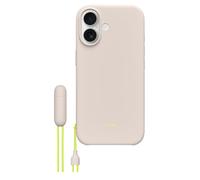 Beats By Dr. Dre Coque iPhone 17 MagSafe – béquille, commande appareil photo, dragonne – Gris Gypse