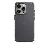 Coque FineWoven Officielle Apple iPhone 15 Pro - Noire - Neuve