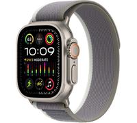 Apple MT603ZM/A Bracelet portable intelligent Vert, gris Nylon, polyester recyclé, titane, Élasthanne