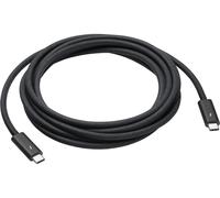 Apple Apple Câble Thunderbolt 4 Pro d'origine 3 mètre Noir Noir