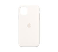 Apple Coque en silicone pour iPhone 11 White Blanc