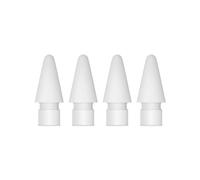 Apple MX763ZM/A : Jeu de 4 pointes blanches pour Apple Pencil Pro, Apple Pencil (2nd generation), Apple Pencil (USB-C), Apple Pencil (1st generation)