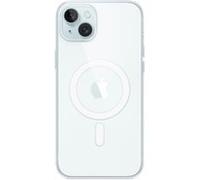 Apple Coque en silicone avec MagSafe pour iPhone 15 Plus Transparent