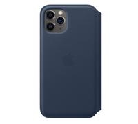 Housse De Portefeuille En Cuir Officielle Apple iPhone 11 Pro - Bleu Profond