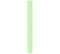 Apple Natural Titanium Finish Bande Vert Fluoroélastomère, Titane