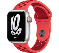 Apple Nike Sport Band pour l'Apple Watch Series 1-9 / SE - 38/40/41 mm / Series 10 - 42 mm - Bright Crimson / Gym Red