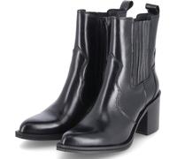 Apple of Eden Femmes Chelsea Boots/ Bottines Western FONTANA 1 Noir Cuir lisse Taille : 41
