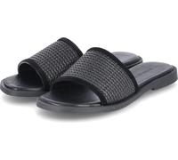 Apple of Eden Femmes Mules ARIANA Noir Cuir Taille : 40