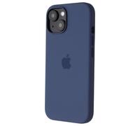 Apple Officiel Silicone Étui pour Magsafe pour IPHONE 15 - Storm Bleu
