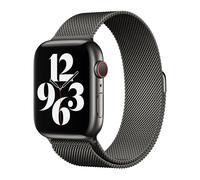 Apple Original Boucle Milanaise pour Apple Watch 38mm / 40mm / 41mm / 42mm - Graphite - MTJM3ZM/A