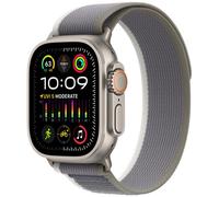 Apple Original Boucle Trail Apple Watch 42mm / 44mm / 45mm / 49mm - Vert Gris S/M - MT5Y3ZM/A