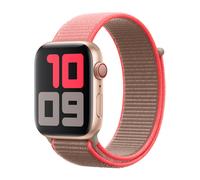 Apple Original - Bracelet Apple Watch 38mm / 40mm - Boucle Sport respirante - Neon Pink - MXMN2ZM/A