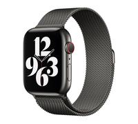 Apple Original - Bracelet Apple Watch - Boucle Milanese 42mm / 44mm / 45mm / 49mm Graphite - ML773ZM/A