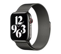 Apple Original - Bracelet Apple Watch - Boucle Milanese 42mm / 44mm / 45mm / 49mm Graphite - MYAQ2ZM/A