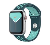 Apple Original - Bracelet Apple Watch Nike Sport 44mm / 45mm / 46mm / 49mm Midnight Turquoise / Aurora Green - MXR12ZM/A