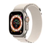 Apple Original Bracelet Boucle Alpine Apple Watch 42 mm / 44 mm / 45 mm / 49 mm Petit Modèle - Starlight - MT5J3ZM/A