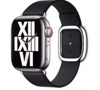 Apple Original Bracelet Boucle Moderne pour Apple Watch 38 mm / 40 mm / 41 mm - Couleur Encre - Taille L - MP8F3ZM/A