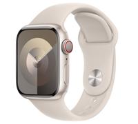 Apple Original Bracelet de Sport pour Apple Watch 38mm / 40mm / 41mm - Starlight M/L - MPLR3ZM/A